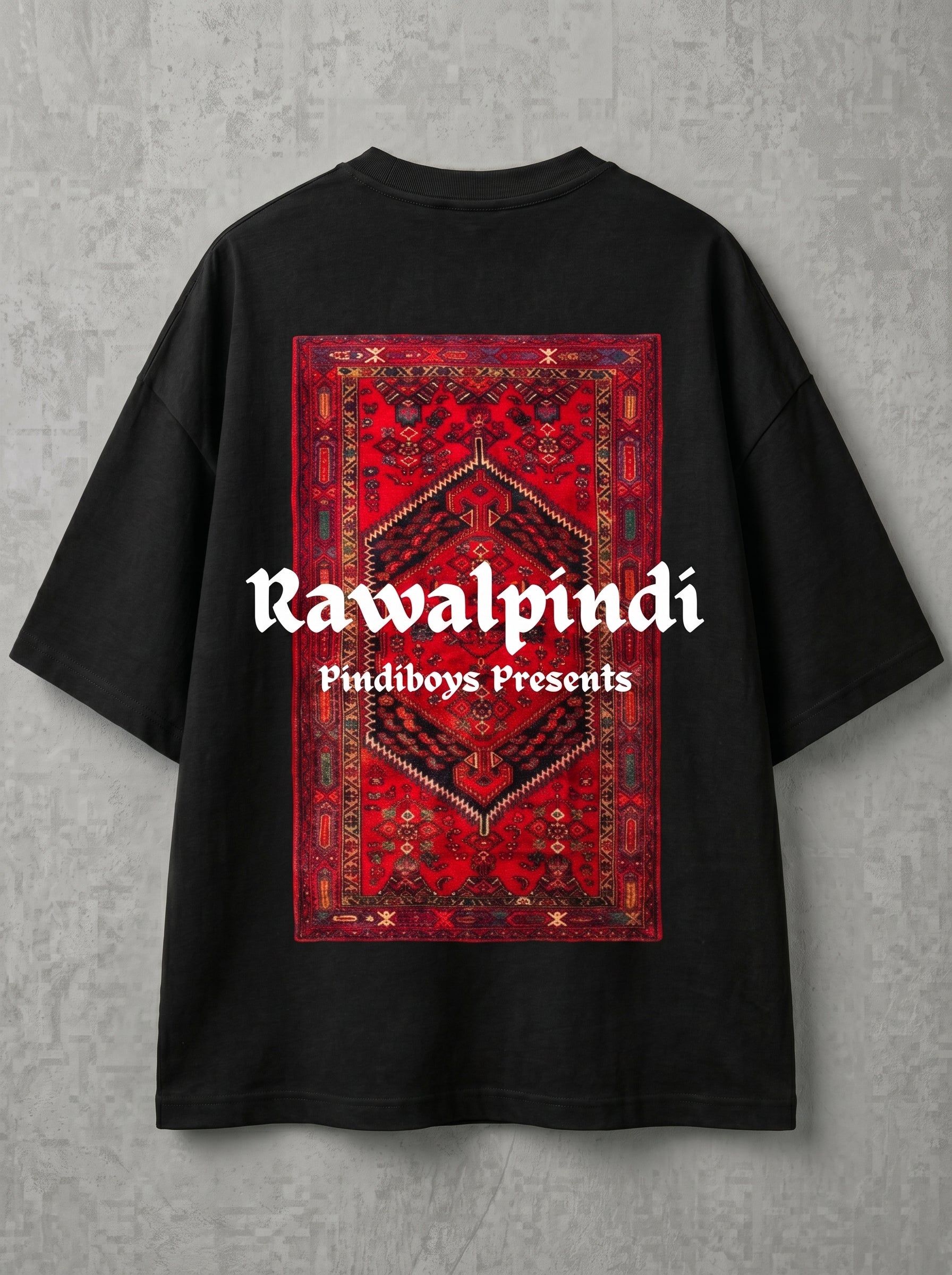 Rawalpindi Drop Shoulder Tee presented by Pindiboys